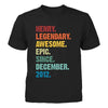 Legendary Awesome Birthday Gift For Kids Personalized Youth Shirt