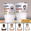 The Legend Grandpa Old Man Personalized Large Tumbler