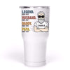 The Legend Grandpa Old Man Personalized Large Tumbler
