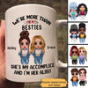 Accomplice Alibi Cool Doll Girls Gift For Besties Sisters Siblings Personalized Mug