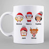 Better With Grandkids Christmas Personalized Coffee Mug