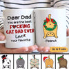 Cat Butt Best Effing Cat Dad Mom Ever Personalized Mug