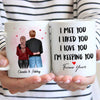 Couple Back View I Met You Gift For Her Gift For Him Couple Personalized Mug