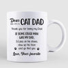 Dear Doll Cat Dad Mom Fluffy Cats Personalized Mug