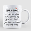 Dear Husband Wife Doll Couple Gift For Him For Her Personalized Mug