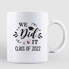 Did It Senior Doll Graduation Gift Best Friends Personalized Mug