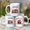 Doll Besties Christmas Checkered Pants Personalized Mug