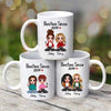 Doll Besties Sisters Siblings Sitting Personalized Mug