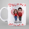 Doll Couple Standing Gift For Him For Her Personalized Mug