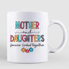 Doll Mother Mom And Daughters Floral Personalized Mug