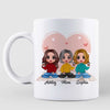 Doll Women Pink Heart Gift For Moms Daughters Personalized Mug