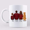 Family Dad Mom Personalized Mug