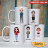 Family Members Characterized Doll Gift For Family Friends Birthday Gift Personalized Family Mug