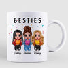Friends Sisters Besties Cool Doll Personalized Mug