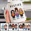 Friends Sisters Besties Cool Doll Personalized Mug
