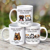 Good Morning Human Servant Dogs Personalized Mug