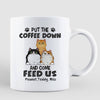 Grumpy Fluffy Cats Personalized Mug
