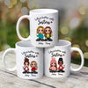 Life Is Better With Doll Besties Sisters Siblings Sitting Personalized Mug