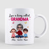 Love Is Being Called Doll Grandma And Grandkids Personalized Mug