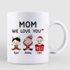 Mom Grandma We Love You Personalized Mug