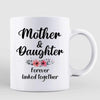 Mother & Daughters Linked Together Pretty Girls Personalized Coffee Mug