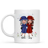 Old Doll Besties Best Friends Sisters Personalized Mug