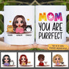Purrfect Cat Mom Mother‘s Day Gift Personalized Mug