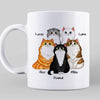 At The End Of The Day Cat Mom Personalized Mug