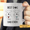 Best Dog Dad Ever Personalized Dog Dad Coffee Mug