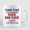 Best Doxie Dog Dad Ever Personalized Coffee Mug