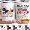 Best Frenchie Dog Dad Mom Christmas Personalized Coffee Mug