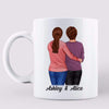 Best Friends Hugging Personalized Mug