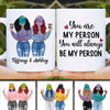 Besties Modern Girls Front View Personalized Mug