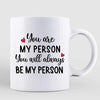 Besties Modern Girls Front View Personalized Mug