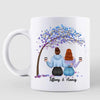 Better With Besties Tree Personalized Mug