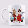 Bohemian Besties Hippie Personalized Coffee Mug