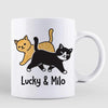 Cat Hair In Here Personalized Coffee Mug