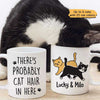 Cat Hair In Here Personalized Coffee Mug