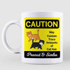 Contain Cat Hair Personalized Mug