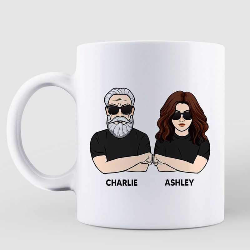 Cool Like Father Like Daughter Personalized Mug