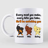Dachshund Dog Watching You Personalized Coffee Mug