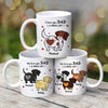 Dachshunds Dad Mom Love You A W-hole Lot Personalized Mug