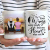 Dad Wings Memorial Personalized Coffee Mug