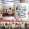 Dad Wings Memorial Personalized Coffee Mug