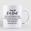 Dear Cat Dad Old Man Personalized Mug