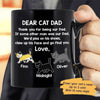 Dear Cat Dad Personalized Cat Dad Coffee Mug
