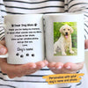 Dear Dog Mom Personalized Dog Photo Coffee Mug