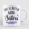 Denim Jacket Sisters Personalized Mug
