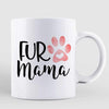 Dog Mom Summer Patterned Personalized Mug