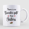 Doll Besties There Is No Greater Gift Winter Gift For Besties Sisters Siblings Personalized Mug